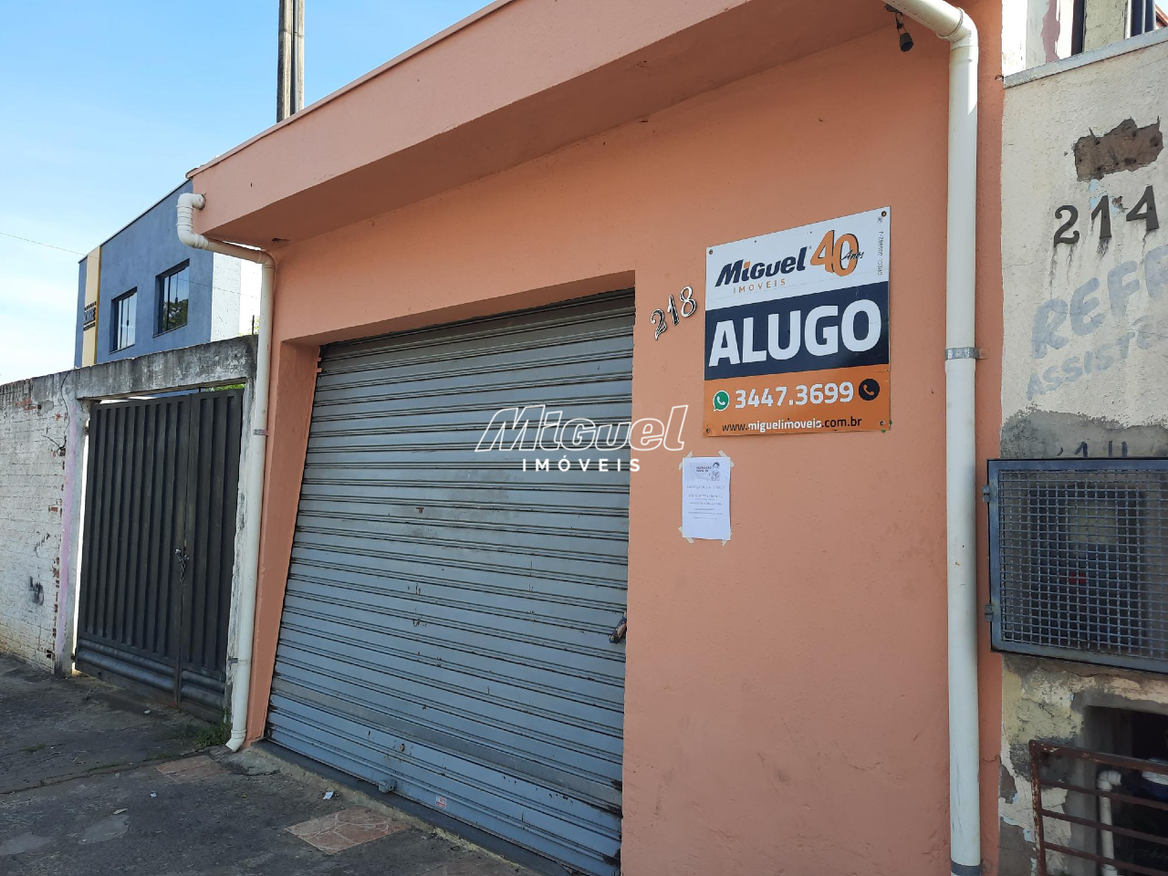 Salão Comercial, para aluguel, Monte Líbano - - Piracicaba/SP: 