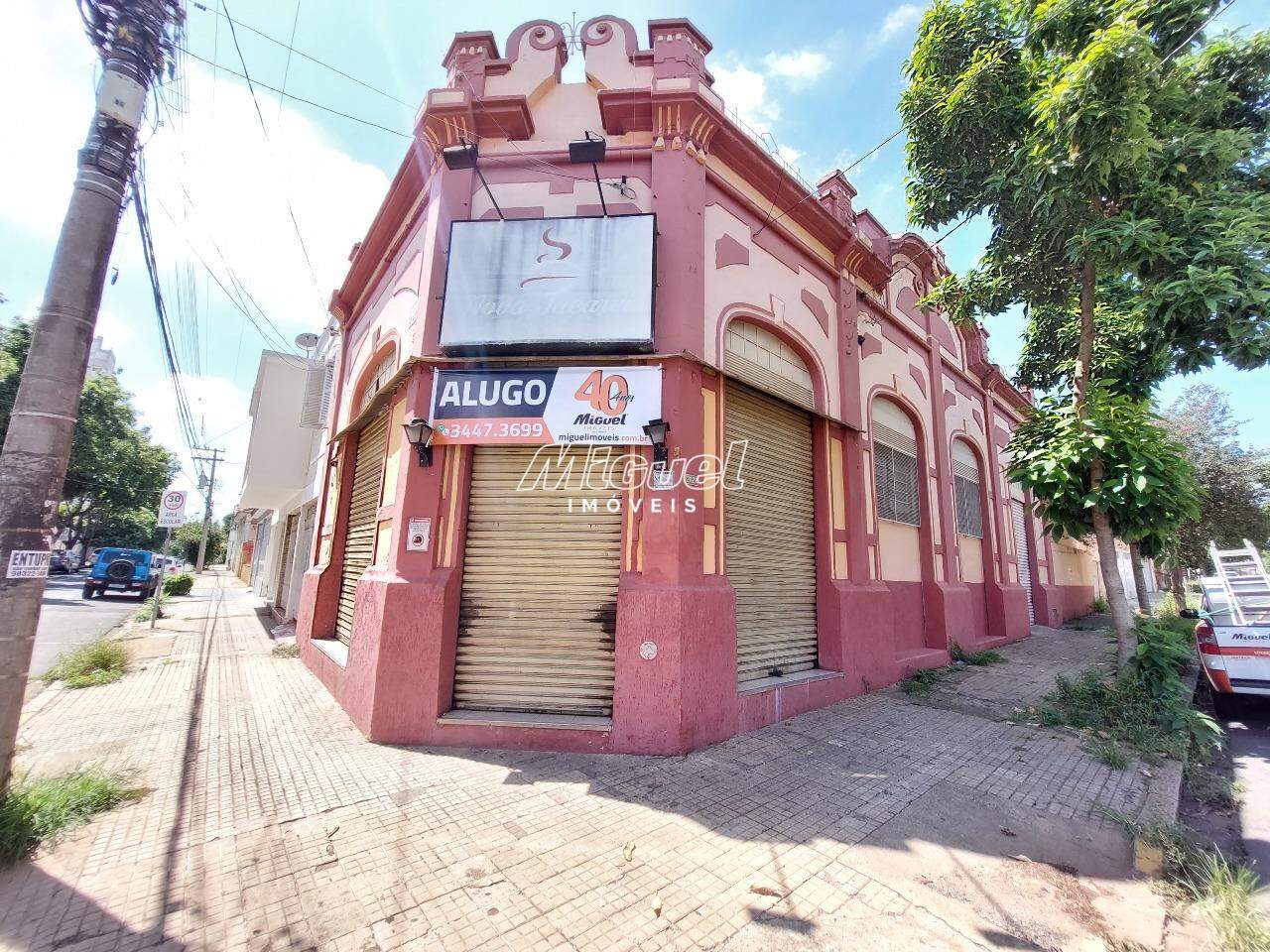 Salão Comercial, para aluguel, Centro - - Piracicaba/SP: 
