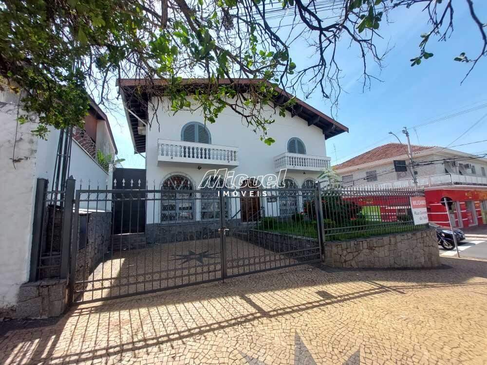 Casa Comercial, para aluguel, Centro - 3 quartos - Piracicaba/SP: 