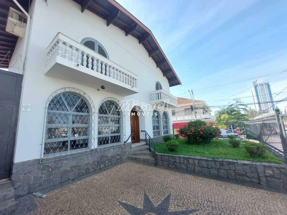 Casa Comercial, para aluguel, Centro - 3 quartos - Piracicaba/SP: 