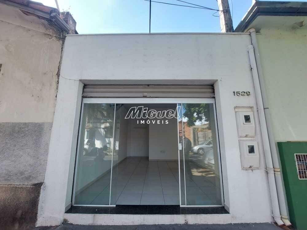 Salão Comercial, para aluguel, Cidade Alta - - Piracicaba/SP: