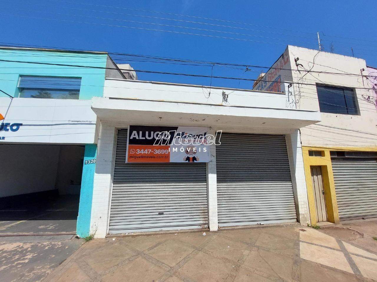 Salão Comercial, para aluguel, Centro - - Piracicaba/SP: 