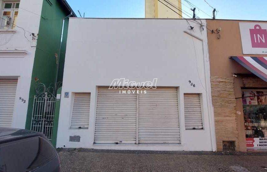 Salão Comercial, para aluguel, Centro - - Piracicaba/SP: 