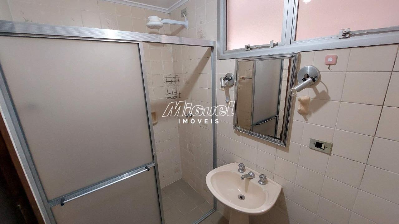 Apartamento, para aluguel, Cidade Alta - 2 quartos Condomínio Edifício Parati - Piracicaba/SP: 