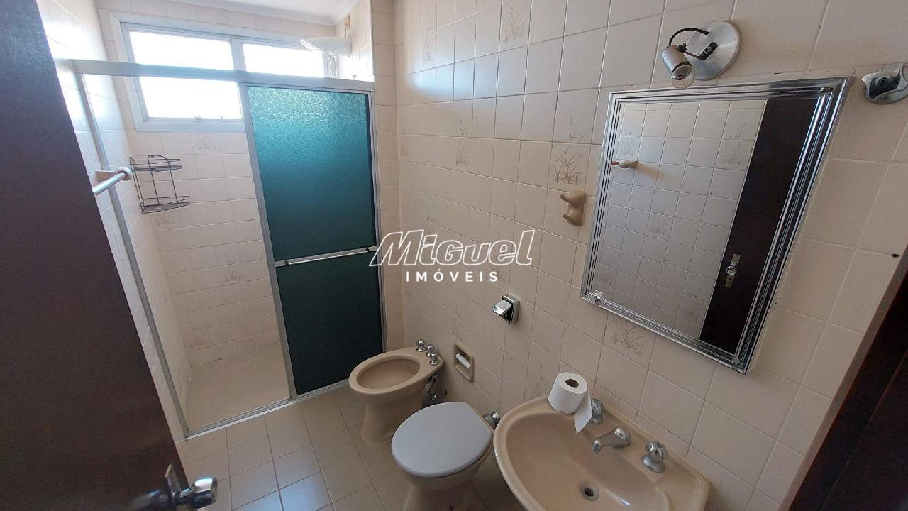 Apartamento, para aluguel, Cidade Alta - 2 quartos Condomínio Edifício Parati - Piracicaba/SP: 