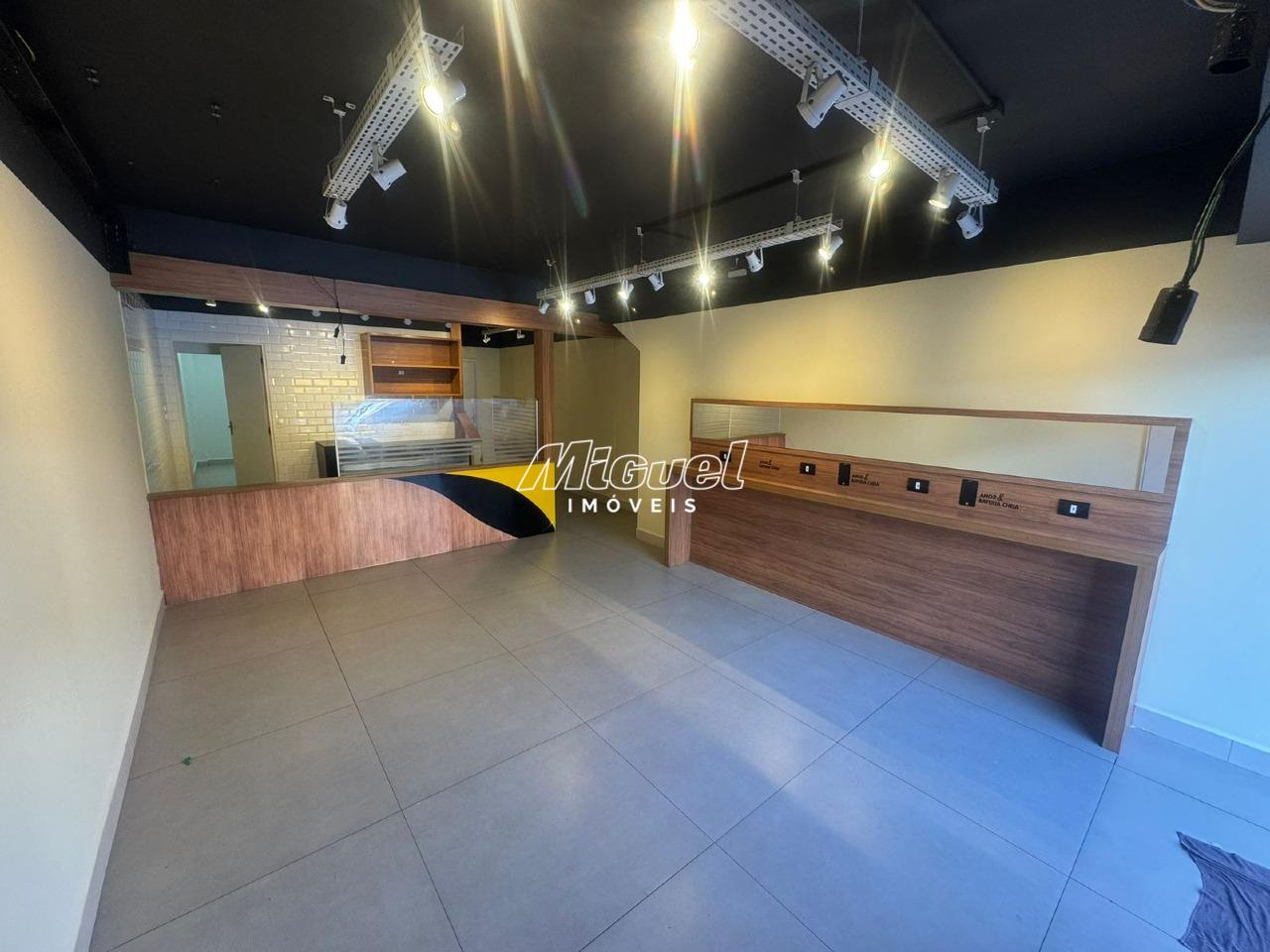 Salão Comercial, para aluguel, Centro - - Piracicaba/SP: 