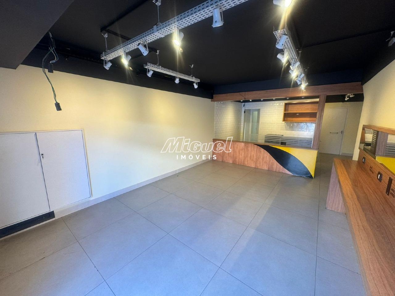 Salão Comercial, para aluguel, Centro - - Piracicaba/SP: 