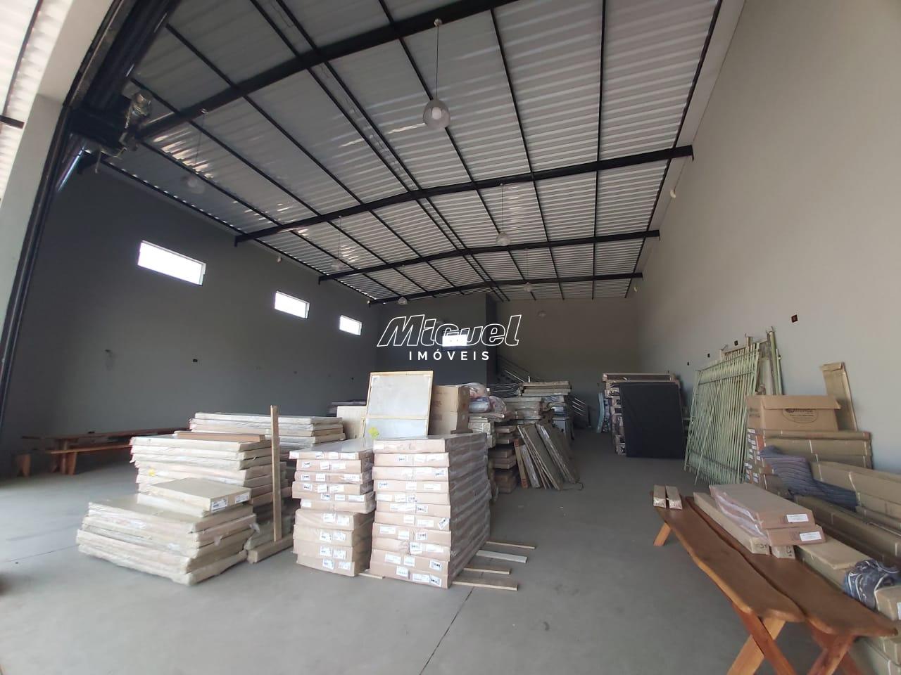 Salão Comercial, para aluguel, Parque São Matheus - - Piracicaba/SP: 