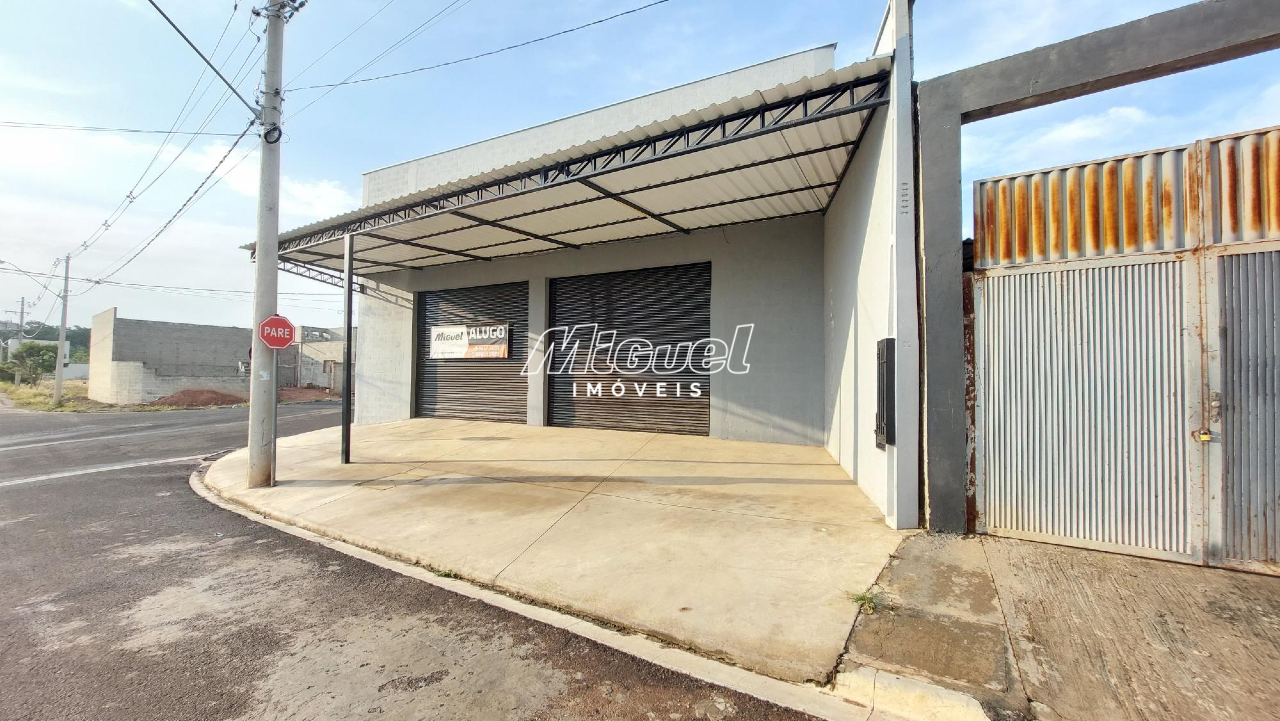 Salão Comercial, para aluguel, Parque São Matheus - - Piracicaba/SP: 