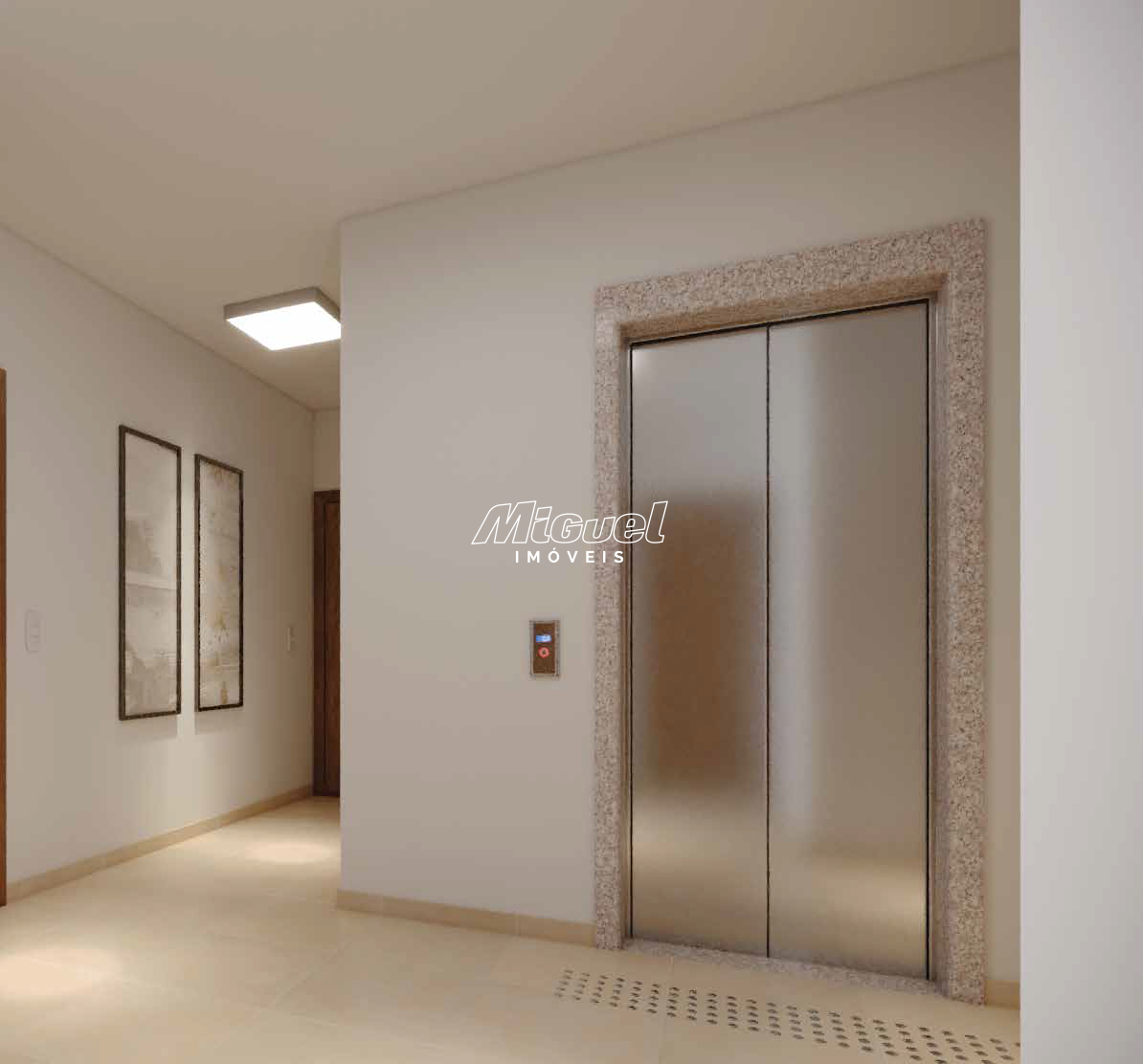 Apartamento, à venda, 0 até 2 quartos, Piazza Di Milano, Vila Industrial - Piracicaba: Hall