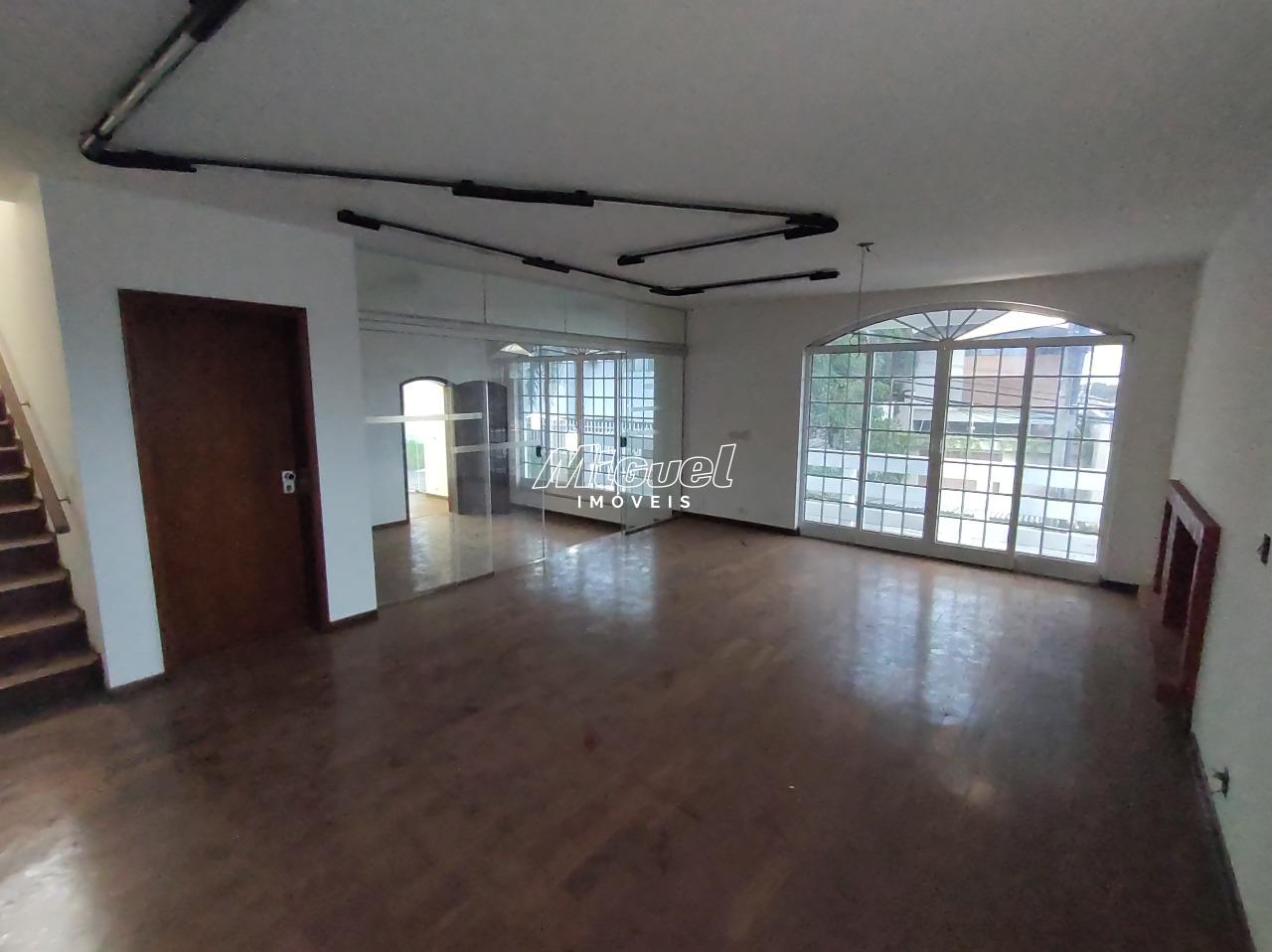Casa Comercial, para aluguel, Cidade Jardim - 4 quartos - Piracicaba/SP: 