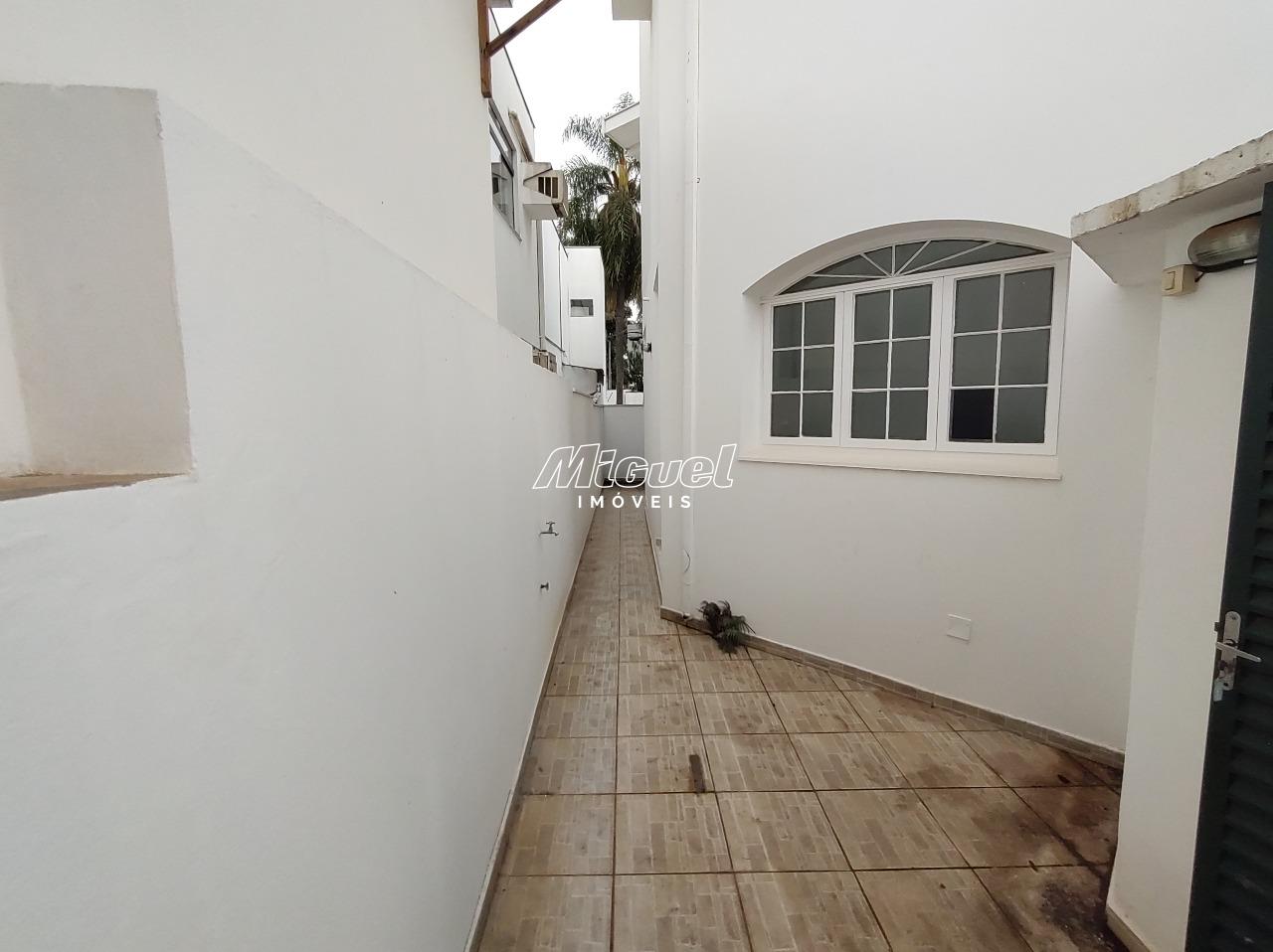 Casa Comercial, para aluguel, Cidade Jardim - 4 quartos - Piracicaba/SP: 