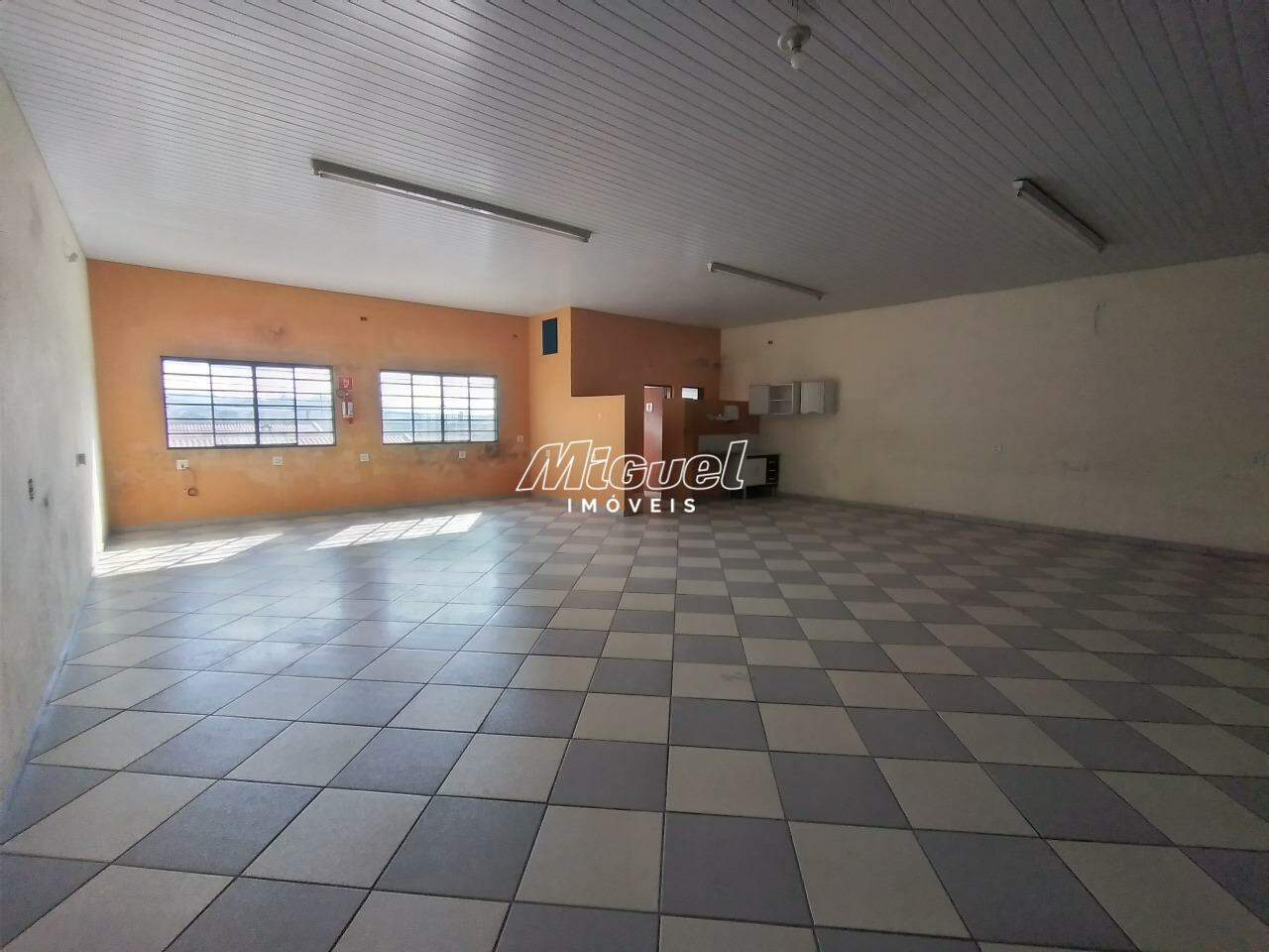 Salão Comercial, para aluguel, Vila Sonia - - Piracicaba/SP: