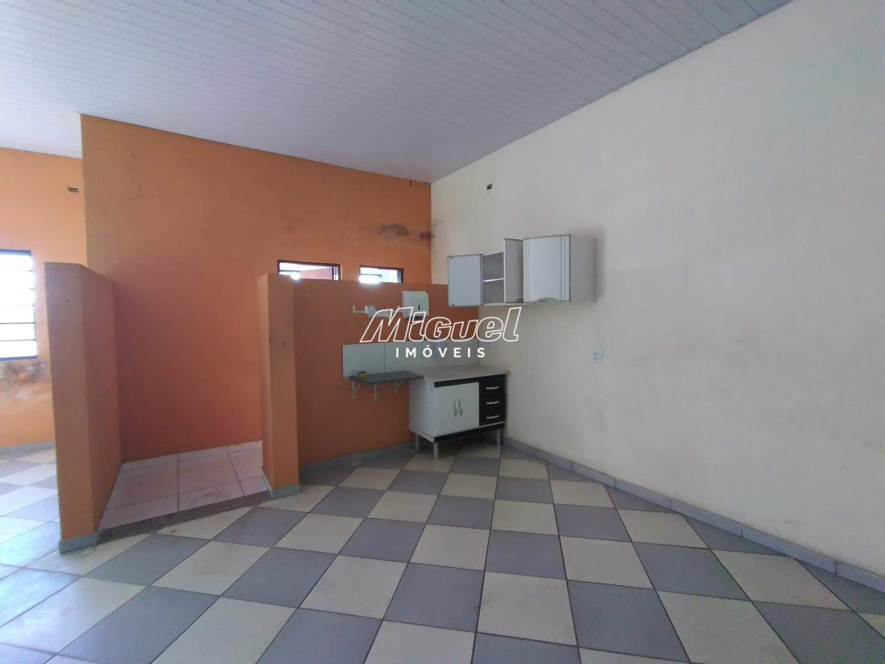 Salão Comercial, para aluguel, Vila Sonia - - Piracicaba/SP: