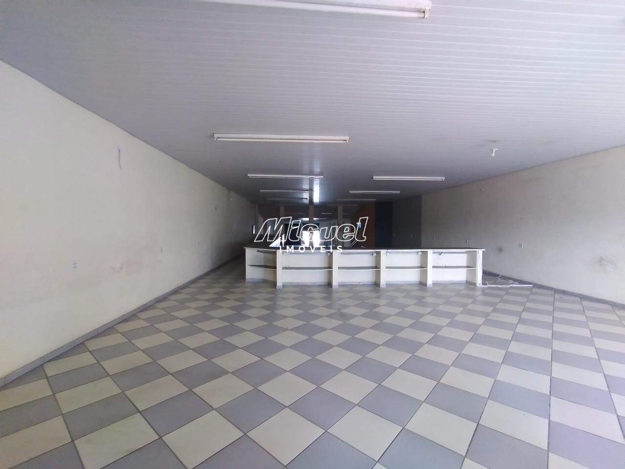 Salão Comercial, para aluguel, Vila Sonia - - Piracicaba/SP: