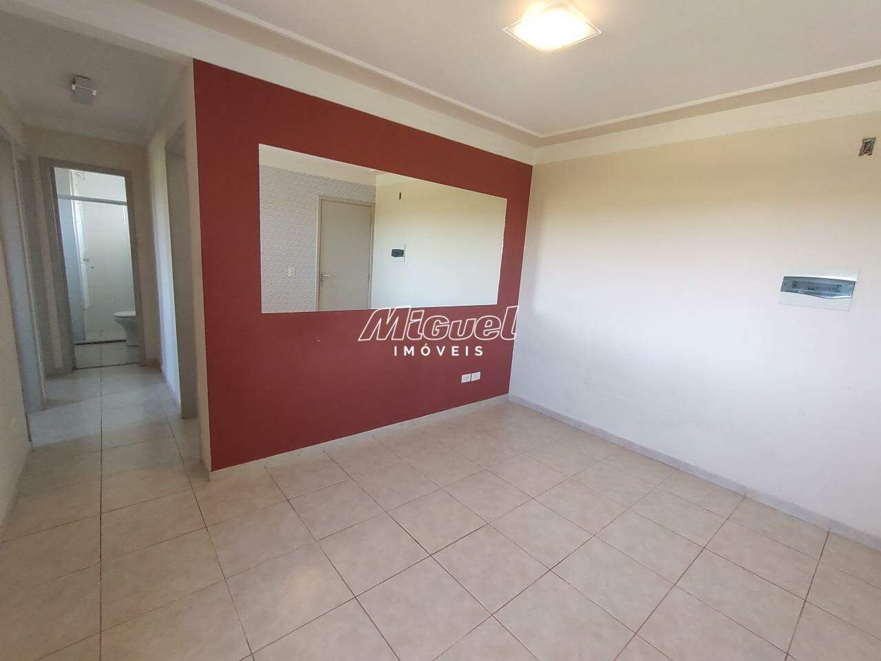 Apartamento, para aluguel, Dois Córregos - 2 quartos Condomínio Residencial Del Giardino II - Piracicaba/SP: 