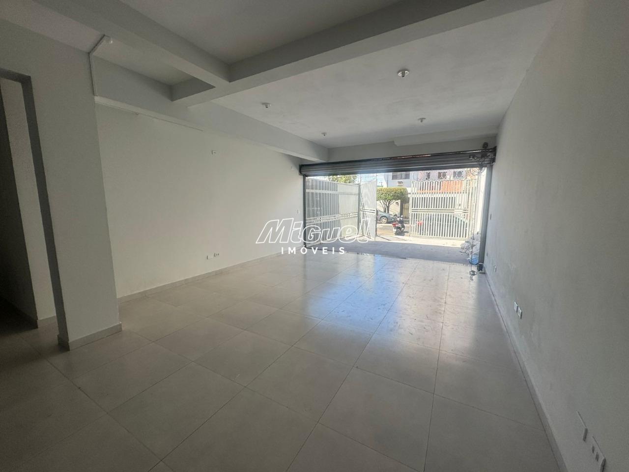 Salão Comercial, para aluguel, Paulista - - Piracicaba/SP: 