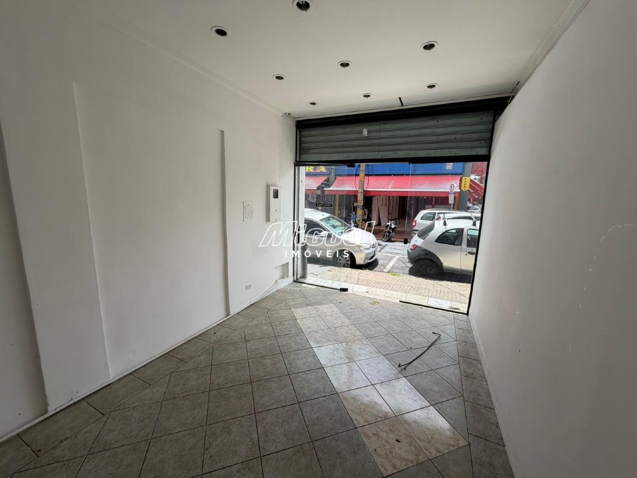 Salão Comercial, para aluguel, Centro - - Piracicaba/SP: 