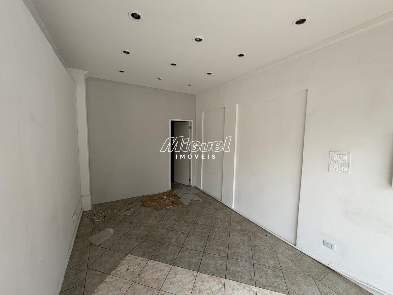 Salão Comercial, para aluguel, Centro - - Piracicaba/SP: 