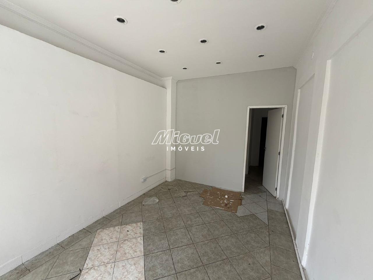 Salão Comercial, para aluguel, Centro - - Piracicaba/SP: 