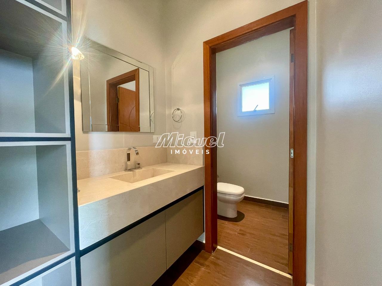 Casa em Condomínio, à venda, Campestre - Piracicaba 3 quartos Condomínio Residencial Benvenuto: 