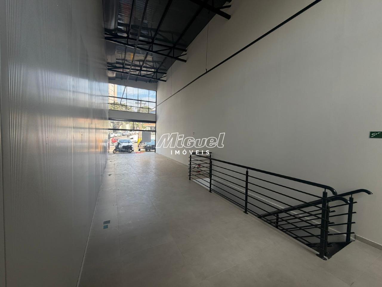 Salão Comercial, para aluguel, Vila Rezende - - Piracicaba/SP: 