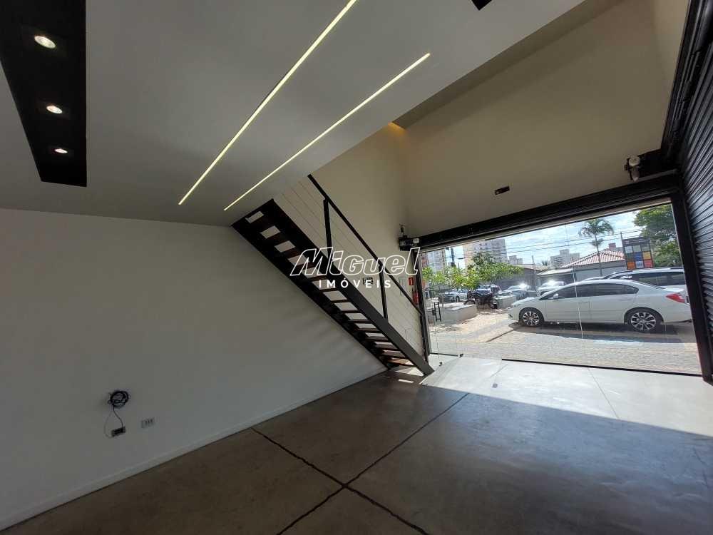 Salão Comercial, para aluguel, Vila Independência - - Piracicaba/SP: 