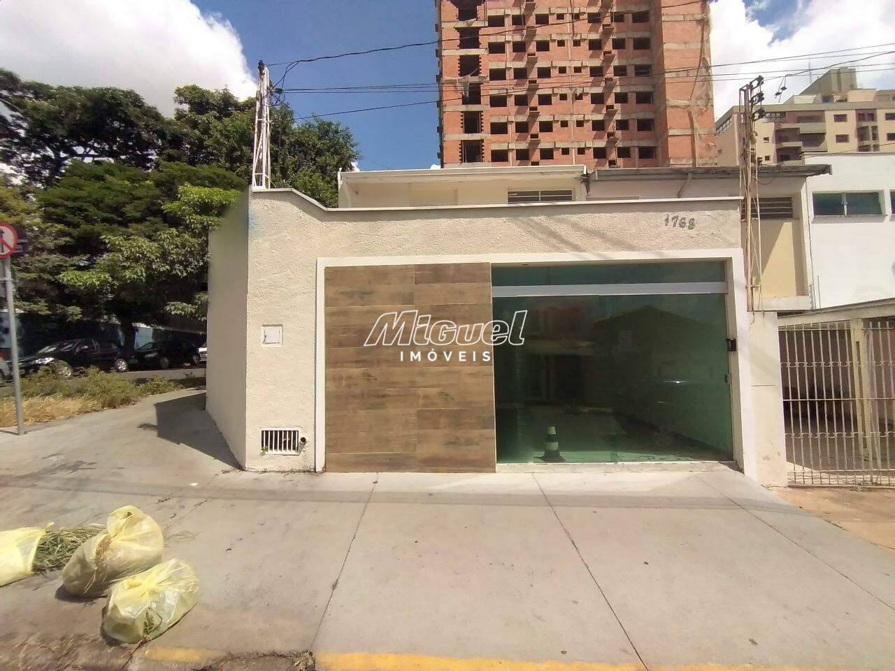 Casa Comercial, para aluguel, Cidade Alta - 3 quartos - Piracicaba/SP: 