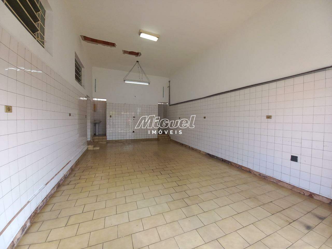 Salão Comercial, para aluguel, Vila Monteiro - - Piracicaba/SP: 