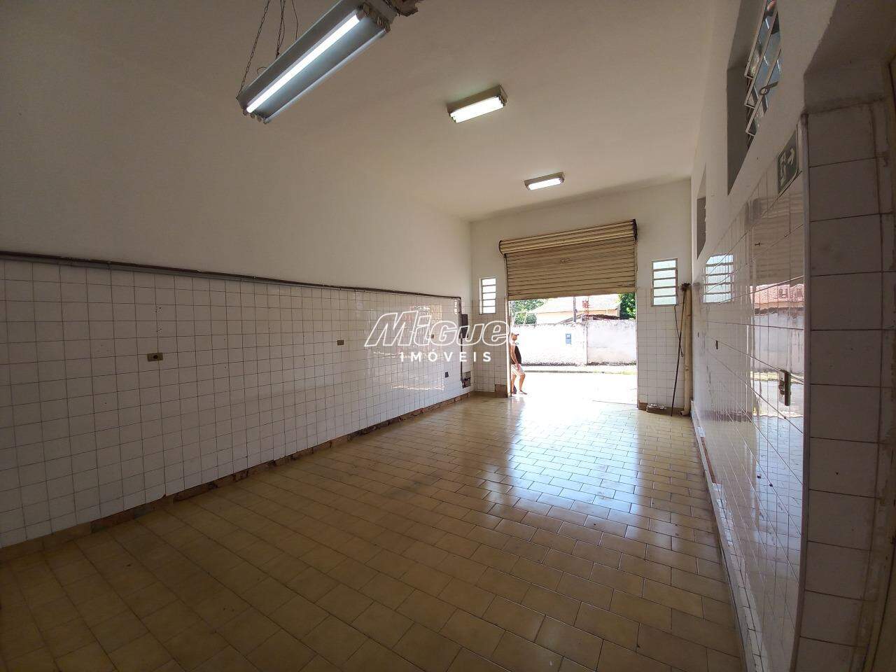 Salão Comercial, para aluguel, Vila Monteiro - - Piracicaba/SP: 