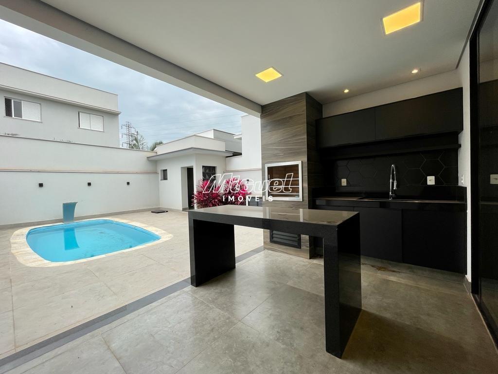 Casa em Condomínio, à venda, Pompeia - 3 quartos Condomínio Lazuli Club - Piracicaba/SP: 