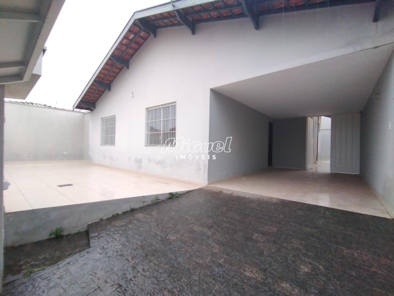 Casa, para aluguel, Nova Piracicaba - 3 quartos - Piracicaba/SP: 