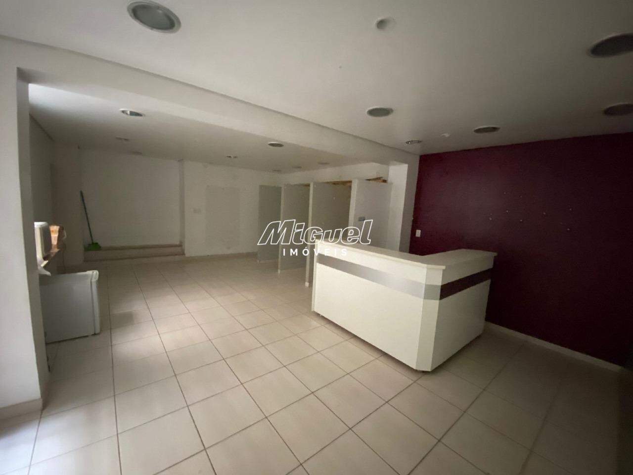 Salão Comercial, para aluguel, Centro - - Piracicaba/SP: 