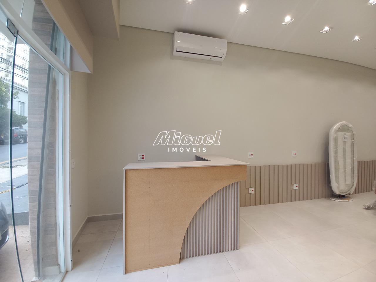 Salão Comercial, para aluguel, Centro - - Piracicaba/SP: 