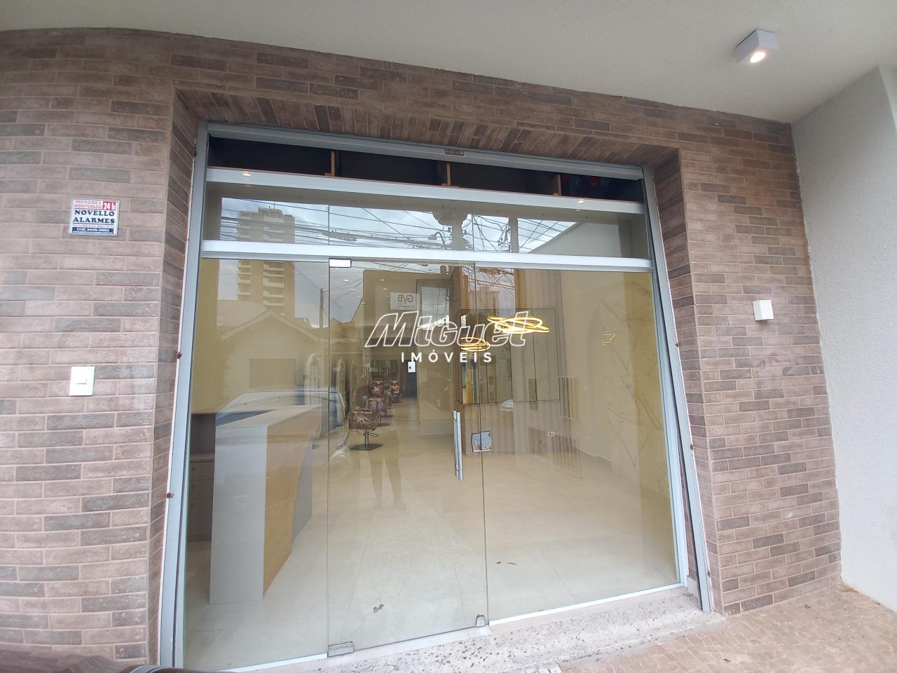 Salão Comercial, para aluguel, Centro - - Piracicaba/SP: 