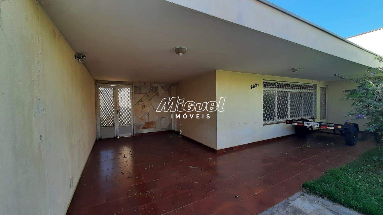 Casa, para aluguel, Vila Independência - 3 quartos - Piracicaba/SP: 