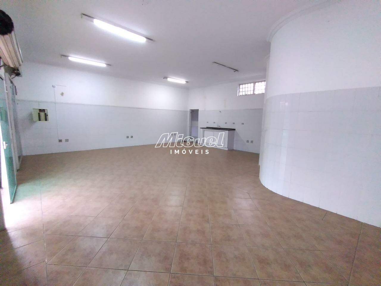 Salão Comercial, para aluguel, Dois Córregos - - Piracicaba/SP: 