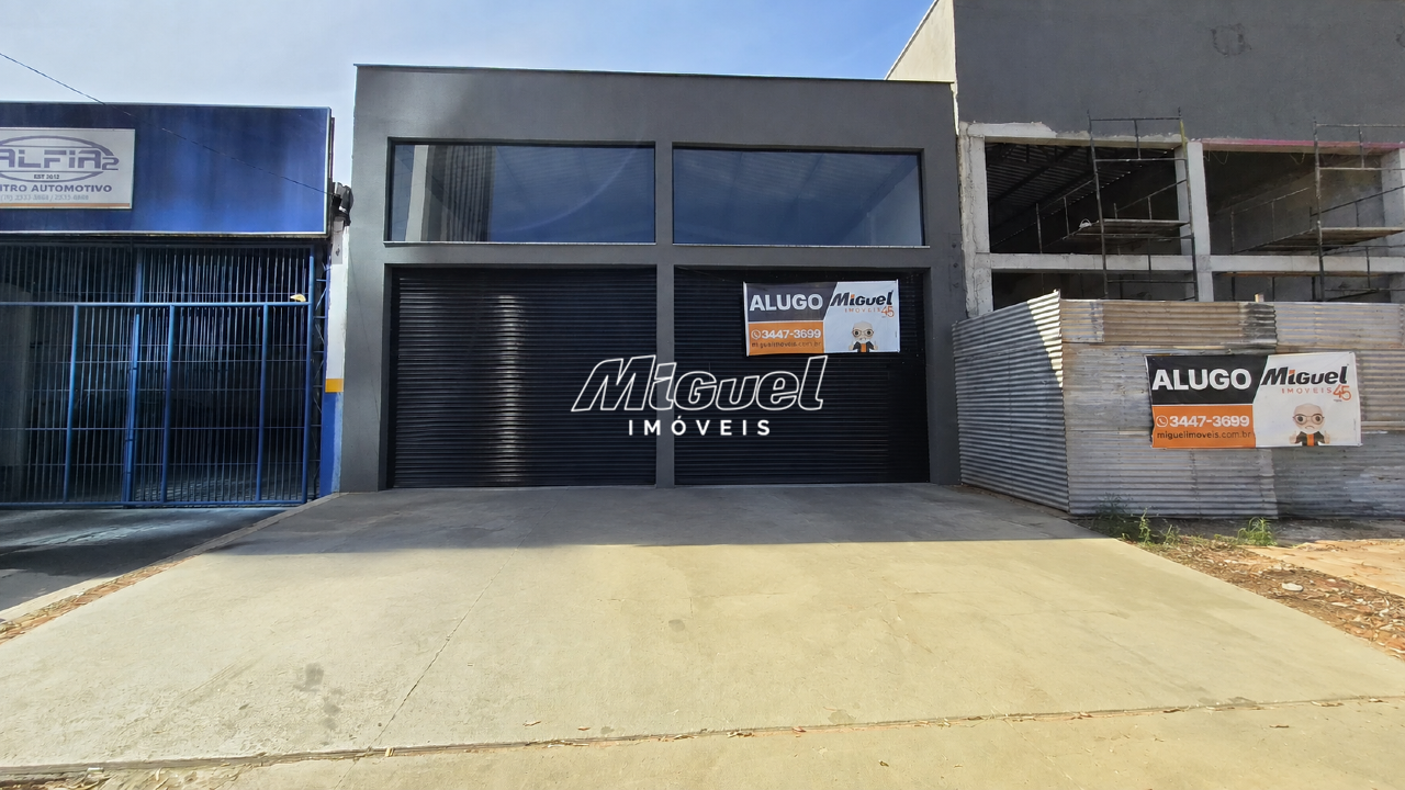 Salão Comercial, para aluguel, Cidade Alta - - Piracicaba/SP: 