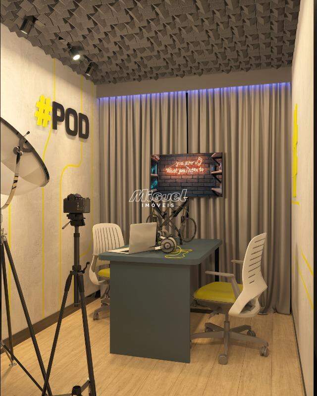 Apartamento, à venda, Jardim Pacaembu - 1 até 1 quartos Singular Home Design - Piracicaba/SP: 