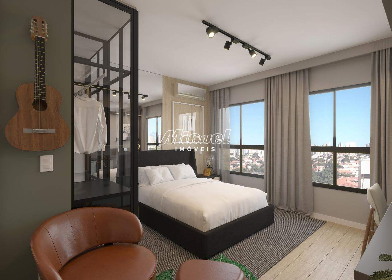 Apartamento, à venda, Jardim Pacaembu - 1 até 1 quartos Singular Home Design - Piracicaba/SP: 