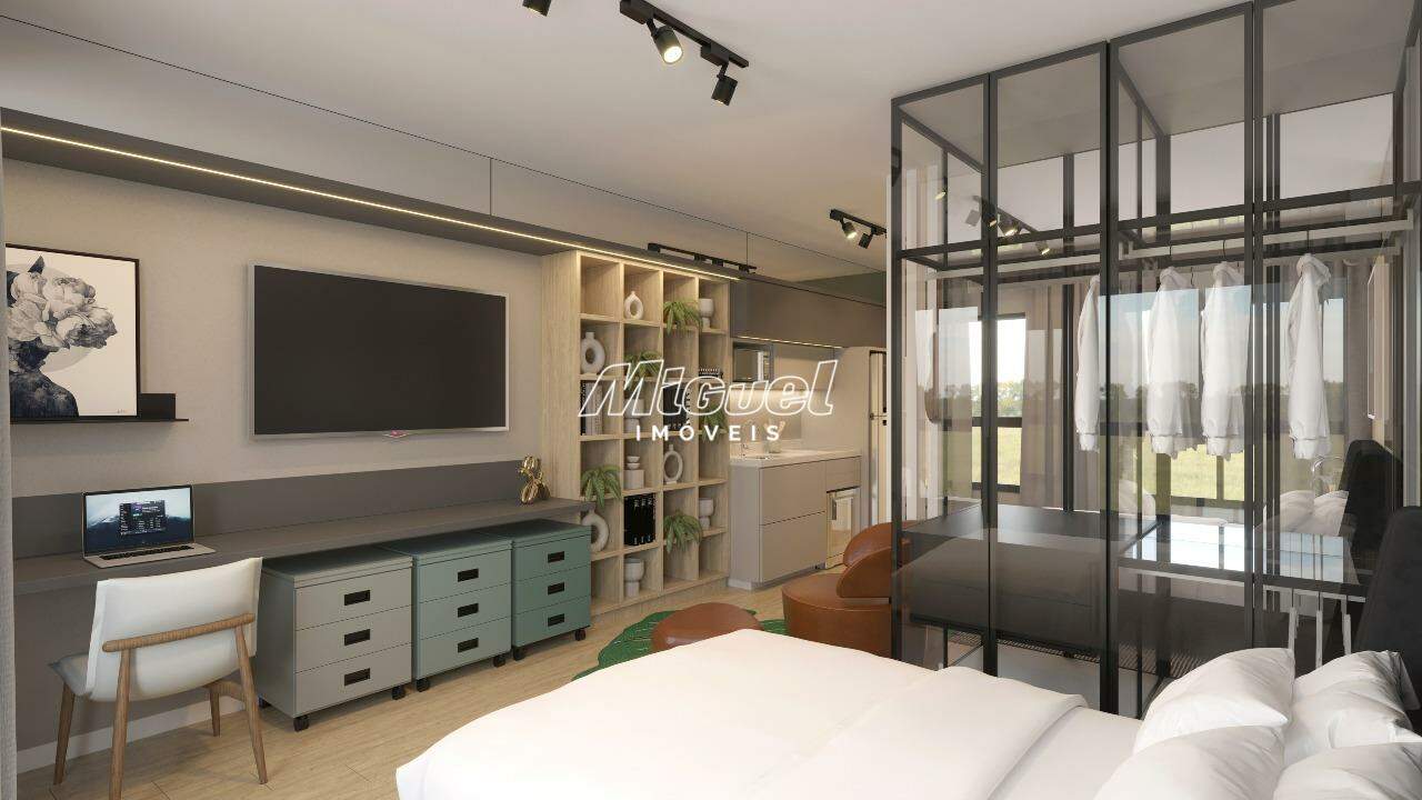 Apartamento, à venda, Jardim Pacaembu - 1 até 1 quartos Singular Home Design - Piracicaba/SP: 