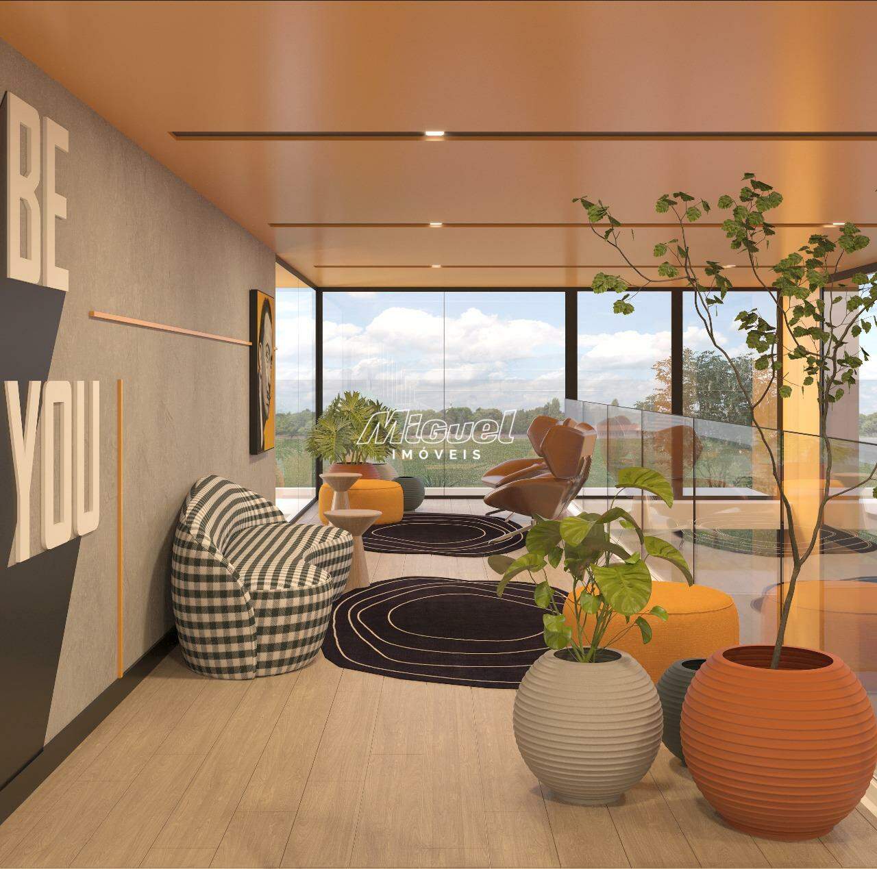 Apartamento, à venda, Jardim Pacaembu - 1 até 1 quartos Singular Home Design - Piracicaba/SP: 