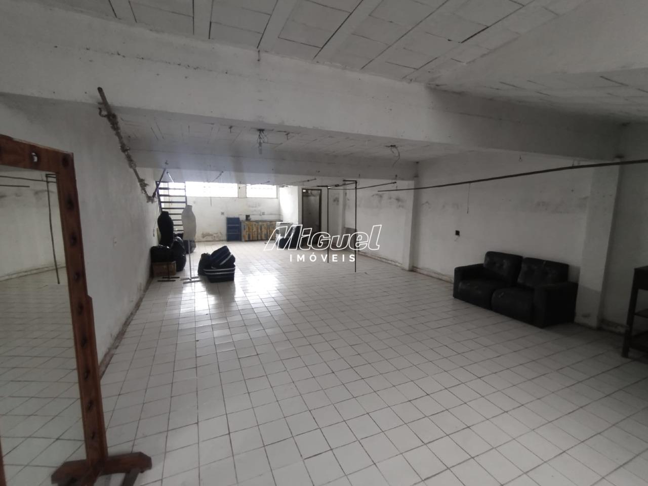 Salão Comercial, para aluguel, Centro - - Piracicaba/SP: 