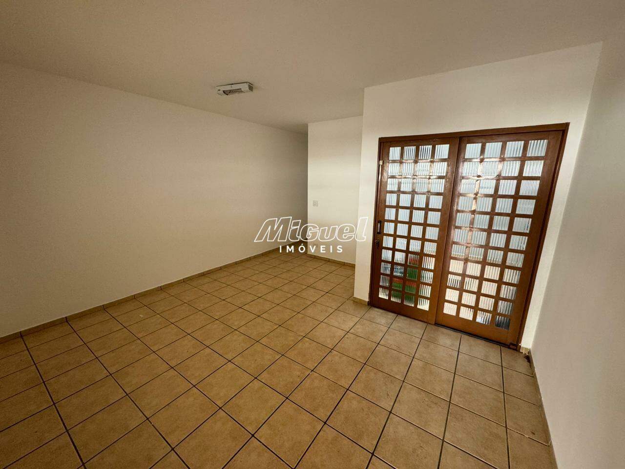 Casa, para aluguel, Cidade Alta - 3 quartos - Piracicaba/SP: 