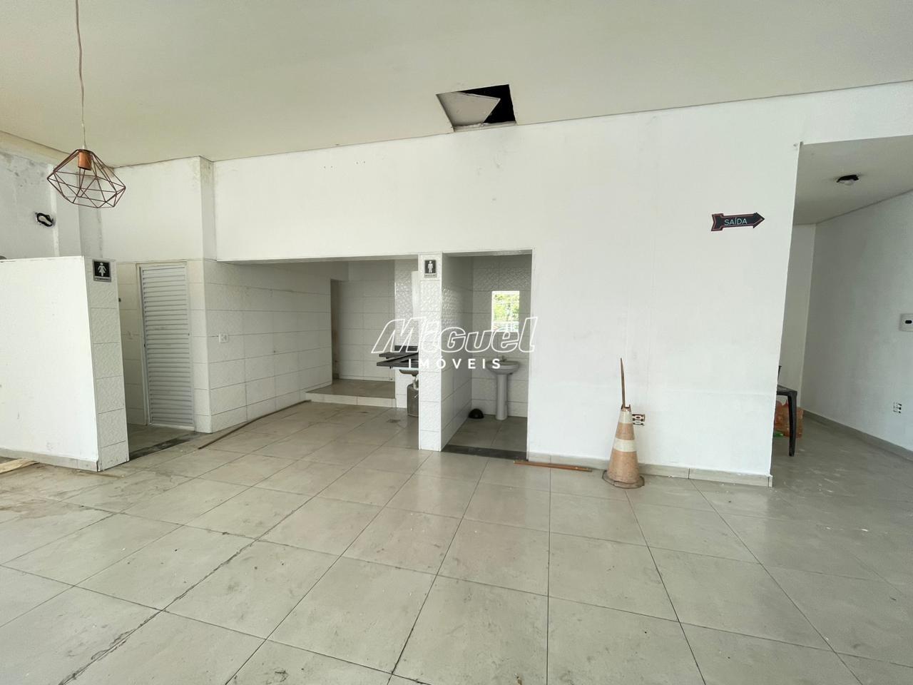 Salão Comercial, para aluguel, Vila Sonia - - Piracicaba/SP: 