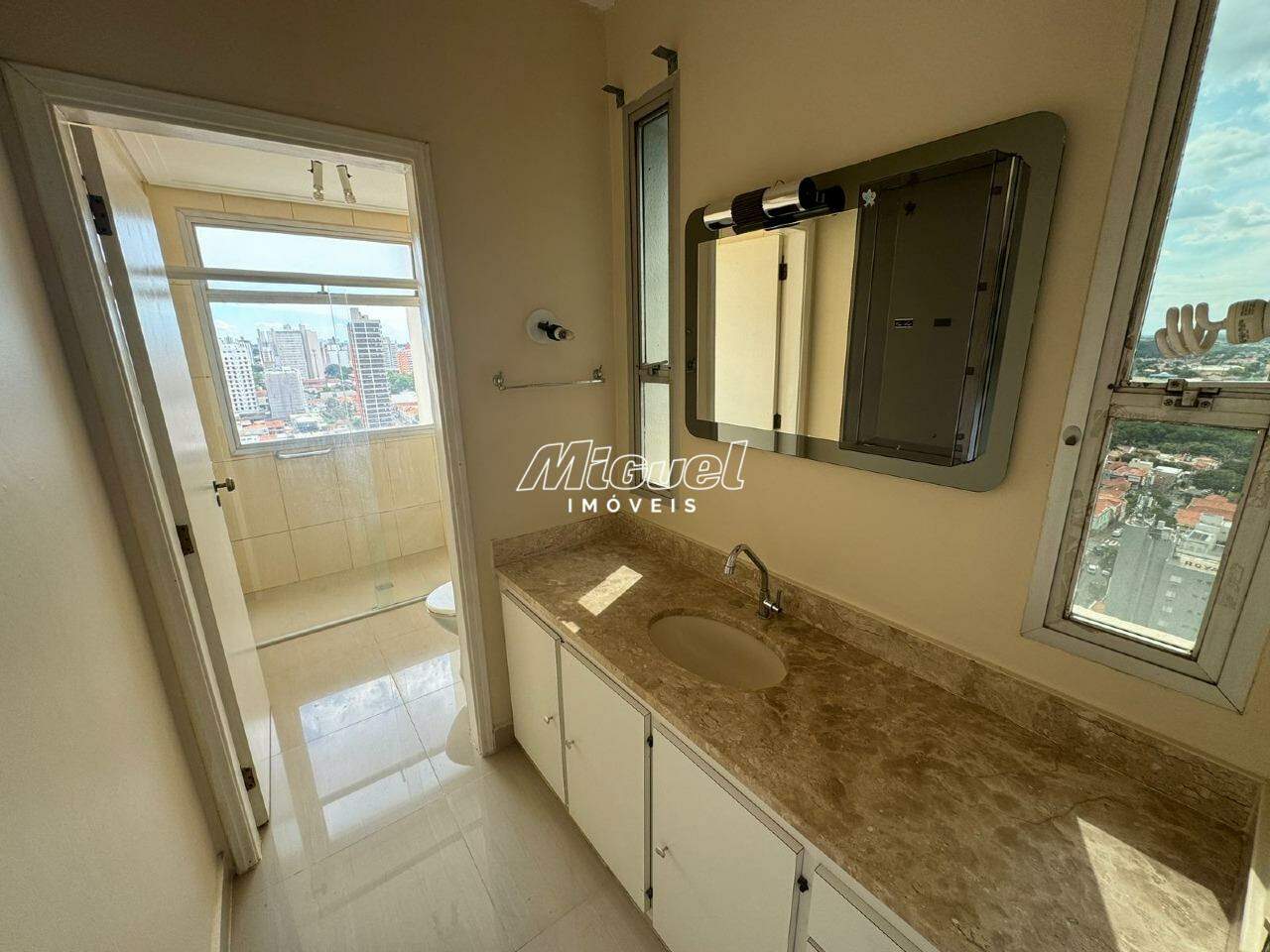 Apartamento, para aluguel, Cidade Jardim - 3 quartos Condomínio Edifício Jamaica - Piracicaba/SP: 