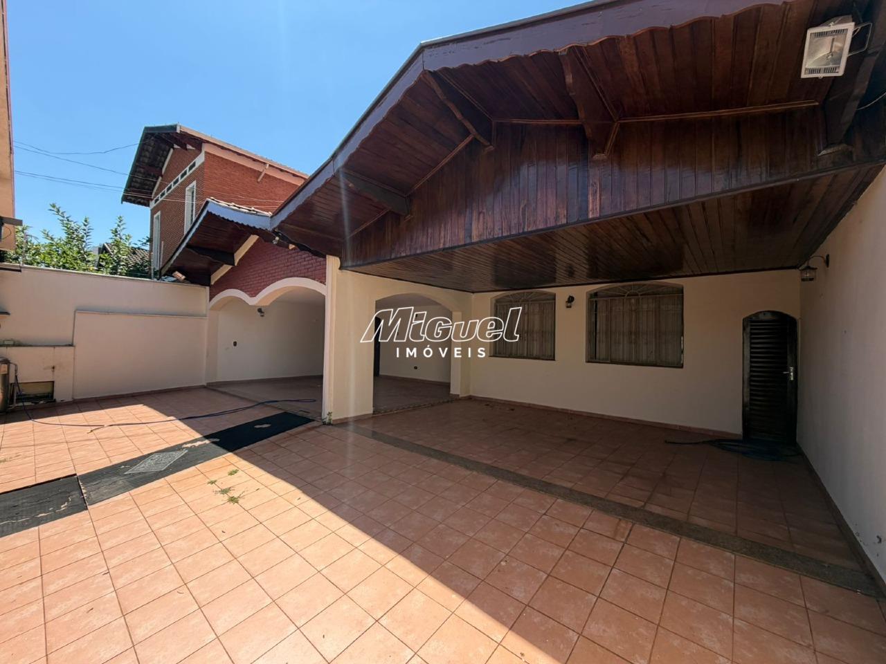 Casa, para aluguel, São Judas - 4 quartos - Piracicaba/SP: 