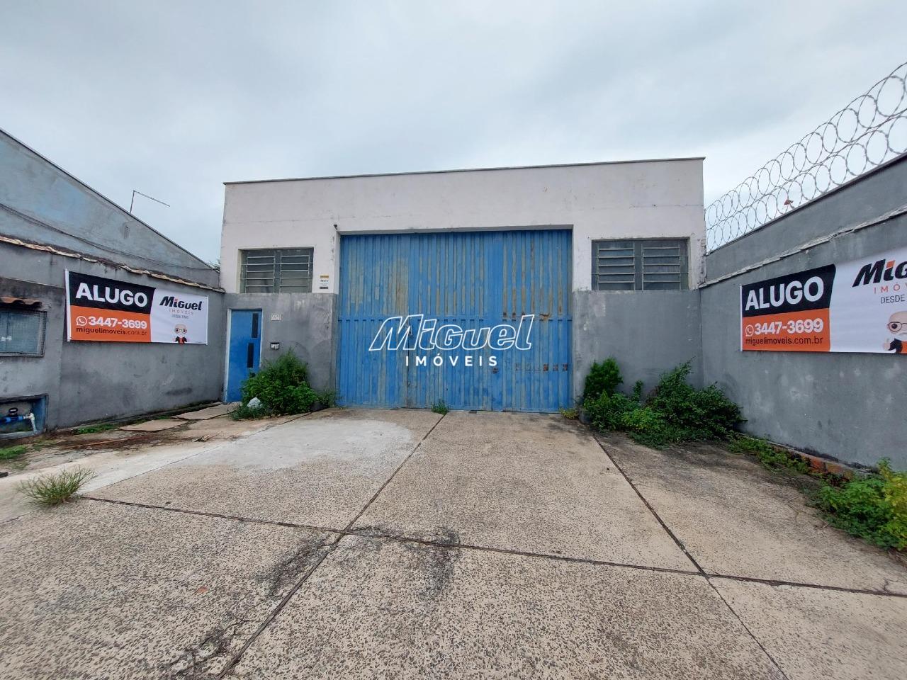 Galpão, para aluguel, Vila Industrial - - Piracicaba/SP: 