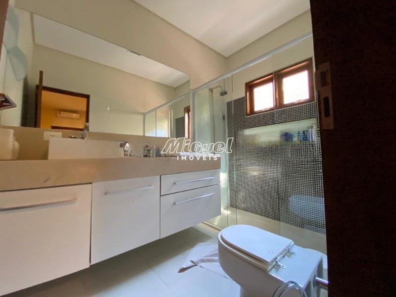 Casa em Condomínio, à venda, Campestre - Piracicaba 4 quartos Condomínio Park Campestre I: 