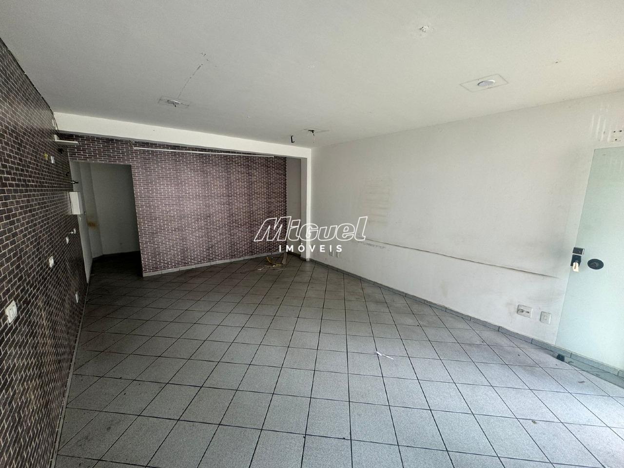 Salão Comercial, para aluguel, Centro - - Piracicaba/SP: 